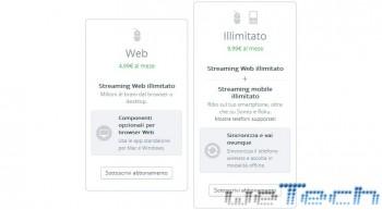 Rdio - Abbonamenti