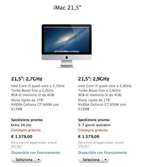 imac 21 24ore