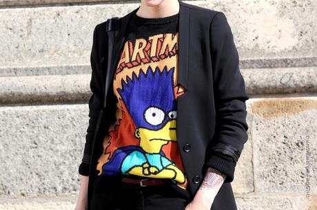 In the Street...The Return of Bart Simpson, Milan & Paris