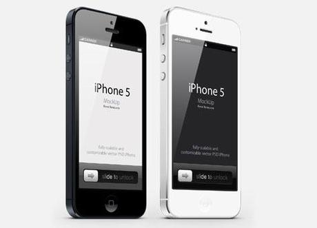 psd iphone5