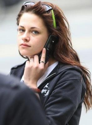 Kristen Stewart con occhiaie