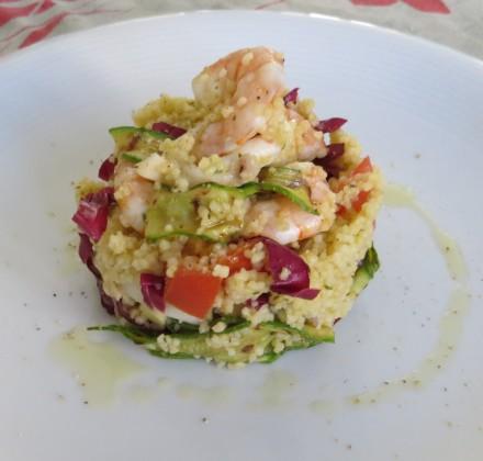 insalata tiepida di cous cous 