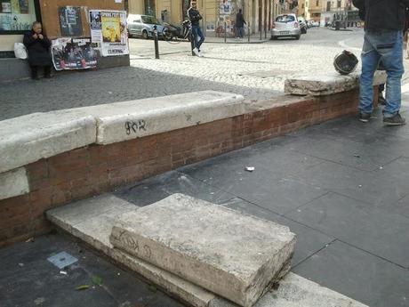 San Lorenzo, Piazza dell'Immacolata. Proprio immacolata immacolata non è, eh...