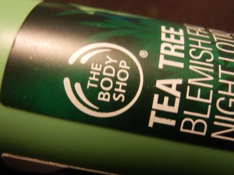 Review: The Body Shop - Tea Tree Blemish Fade Night Lotion