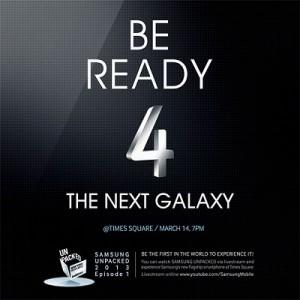 sii pronto per nuovo galaxy