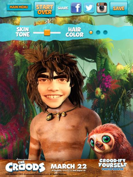 The Croods: Crood-ify Yourself iPad