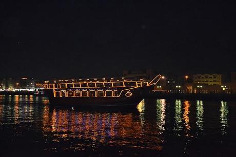 Second night in Dubai: the Creek