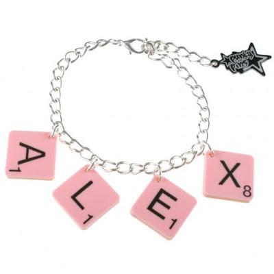 Scrabble Bracelet