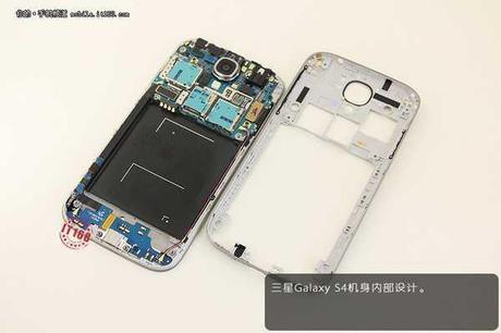 galaxy s IV smontato particolari hardware