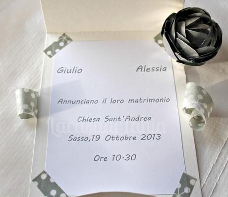 partecipazione Sposa Metalromantica