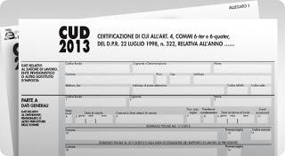 CUD 2013 INPS online