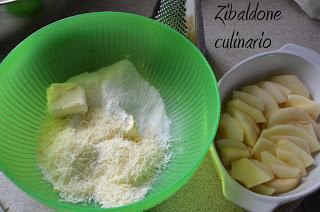 Rifatte senza glutine: Apple pear crisp...ma salato!!!