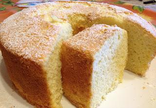 CHIFFON CAKE SOFFICISSIMO AL LIMONE  - CON E SENZA BIMBY