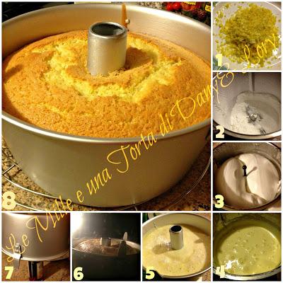 CHIFFON CAKE SOFFICISSIMO AL LIMONE  - CON E SENZA BIMBY