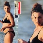 Penelope Cruz incinta mostra il pancione alle Barbados