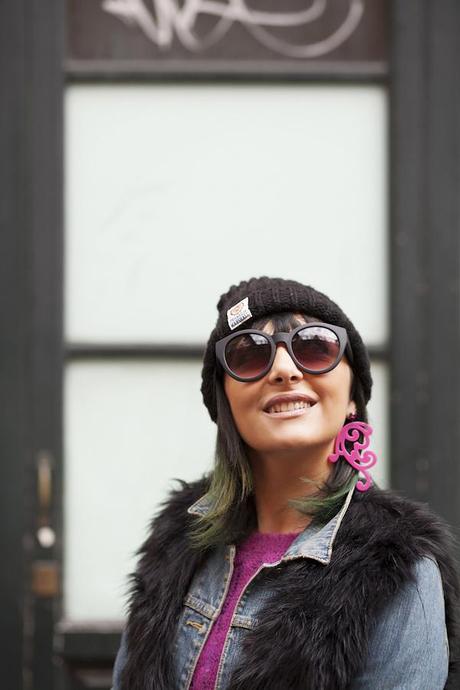 smilingischic, fashion blog, clothes and smiles, playing the layers game, come vestirsi con capi sovrapposti, smile, occhiali Asos, boyfriend beanie, 