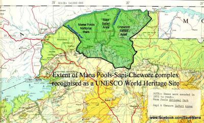 Parco Nazionale Mana Pools e aree safari di Sapi e Chewore