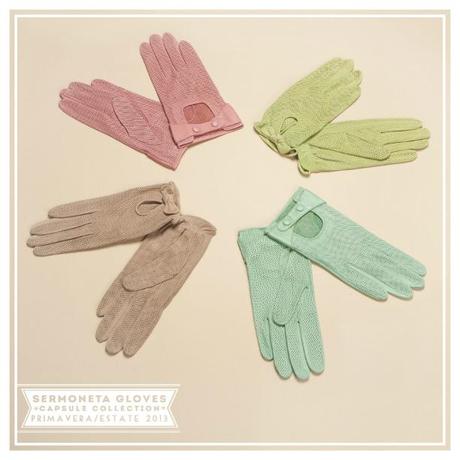 Collezione Sermoneta Gloves Pe 2013 accessori moda guanti in pelle