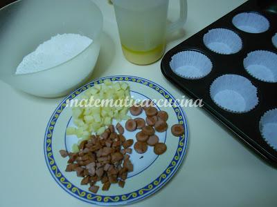 Muffins ai Wurstel