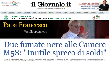 fumata nera il giornale