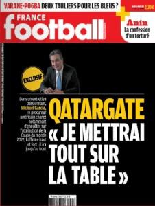 La copertina dell'ultimo numero di France Football