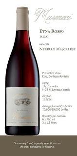 IL MUSMECI 2010, cru di Nerello Mascalese di Tenuta di Fessina, alla maxi Orizzontale dell’Etna organizzata da Cronache di Gusto per VINITALY 2013