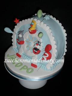 Torta ruota panoramica Baby Looney Tunes!