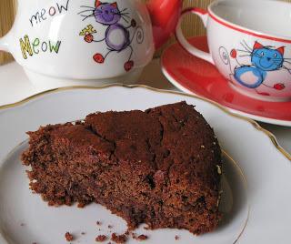 Torta di barbabietole al cioccolato