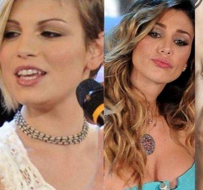 EMMA MARRONE E BELEN RODRIGUEZ INSIEME A ITALIA'S GOT TALENT