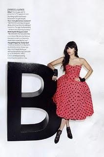 InStyle UK Dic 2010 celebra Dolce & Gabbana