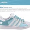 Adidas Superstar per Facebook e Twitter