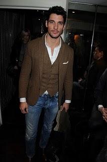 David Gandy alla proiezione di Clive Owen