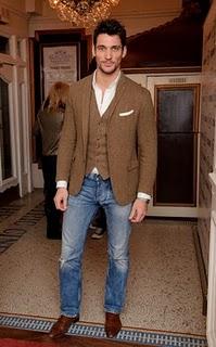 David Gandy alla proiezione di Clive Owen