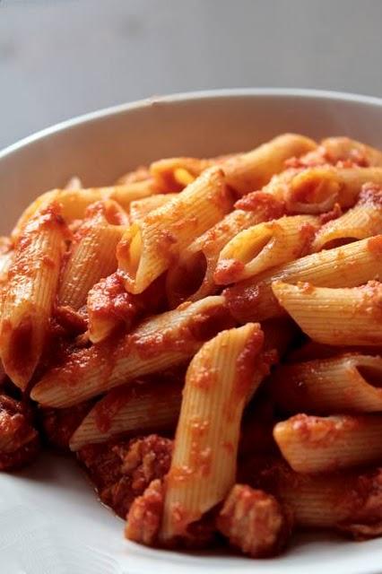 Penne al tonno e pomodoro