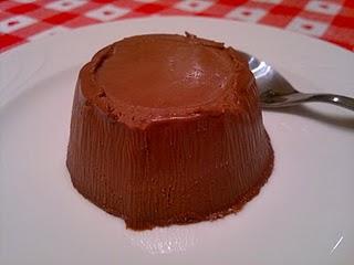 Panna cotta al cioccolato fondente