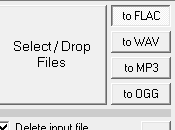 Converti velocemente tuoi file audio FlicFlac