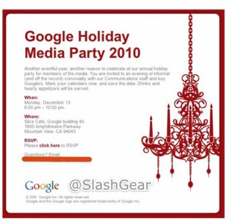 Google invita la stampa il 13 Dicembre, Nexus S e Gingerbread in arrivo?