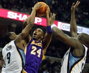 Lakers Grizzlies Basketball