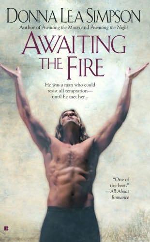 book cover of   Awaiting the Fire    (Awaiting, book 3)  by  Donna Lea Simpson