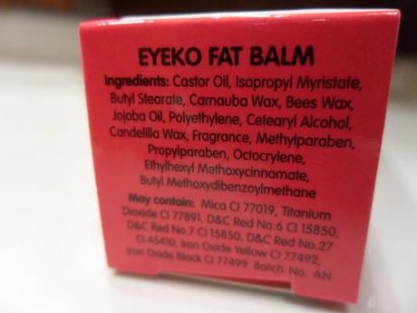 Eyeko Fat Balm: Frosting, Toffee, Cherry [Foto]