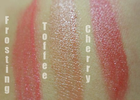 Eyeko Fat Balm: Frosting, Toffee, Cherry [Foto]