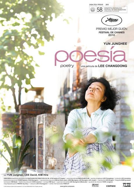 Poetry (shi, poesia) film di Lee Changdong, locandina