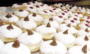 Sufganiyot per Chanuccà