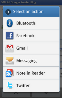 Google Reader per Android disponibile al download