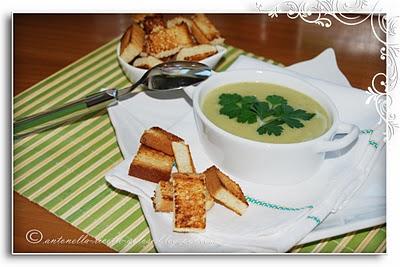 Zuppa di Patate  e prezzemolo!