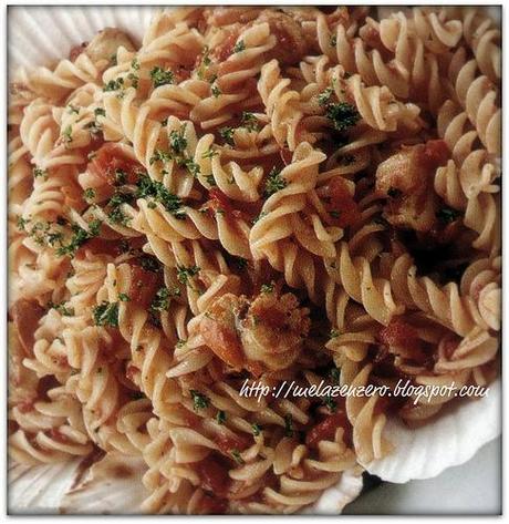 Fusilli con capesante