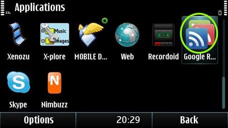 scr0000161 Google Reader di iPhone su Symbian