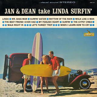 JAN AND DEAN - TAKE LINDA SURFIN' (1963)