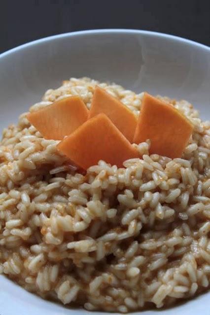 Risotto alla zucca gialla