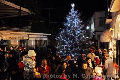 POSITANO: LUCI PER NATALE